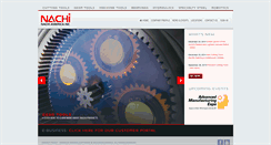 Desktop Screenshot of nachiamerica.com