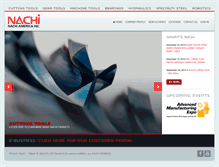 Tablet Screenshot of nachiamerica.com